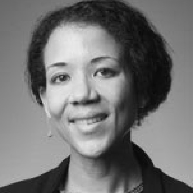 Black and white picture of Chantal