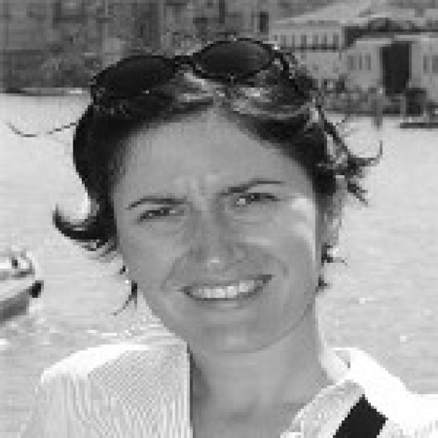 michela headshot black and white